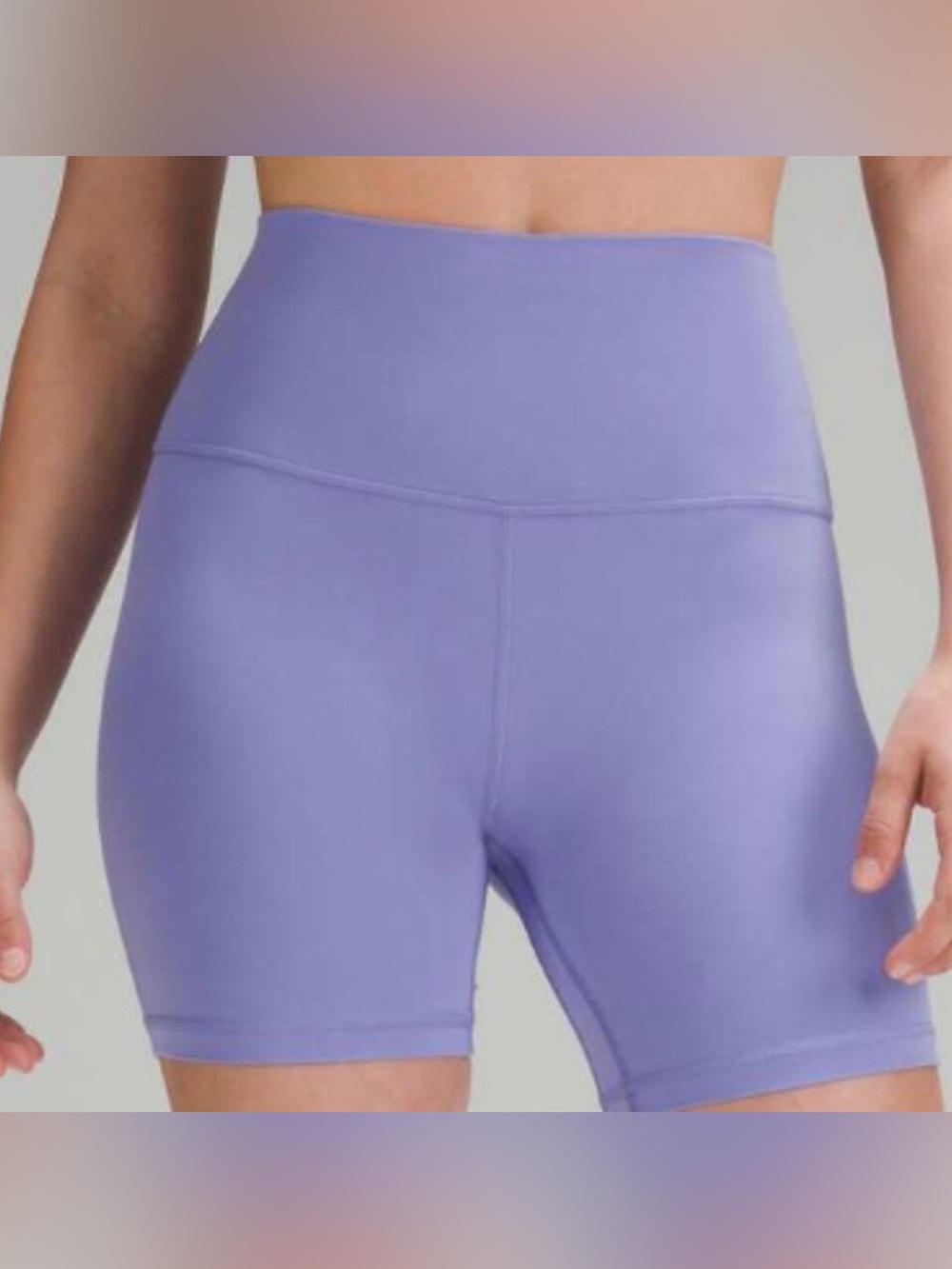 Lululemon 6" Align High Rise Shorts Size 8
